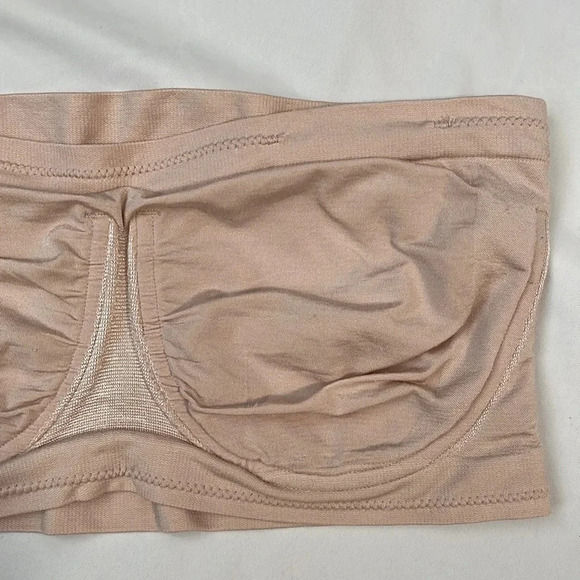 Angel Seamless Underwire Bandeau Bra Blush, Size 1XL - Picture 2 of 5